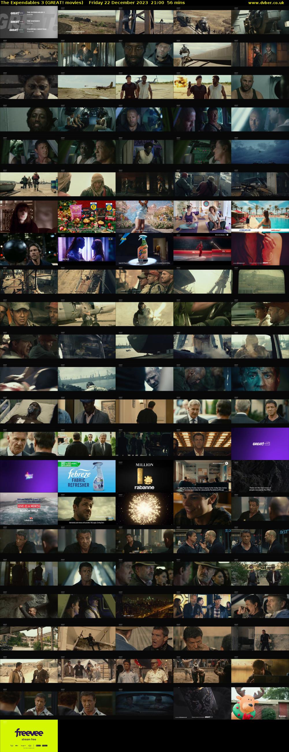 The Expendables 3 (GREAT! movies) Friday 22 December 2023 21:00 - 21:56