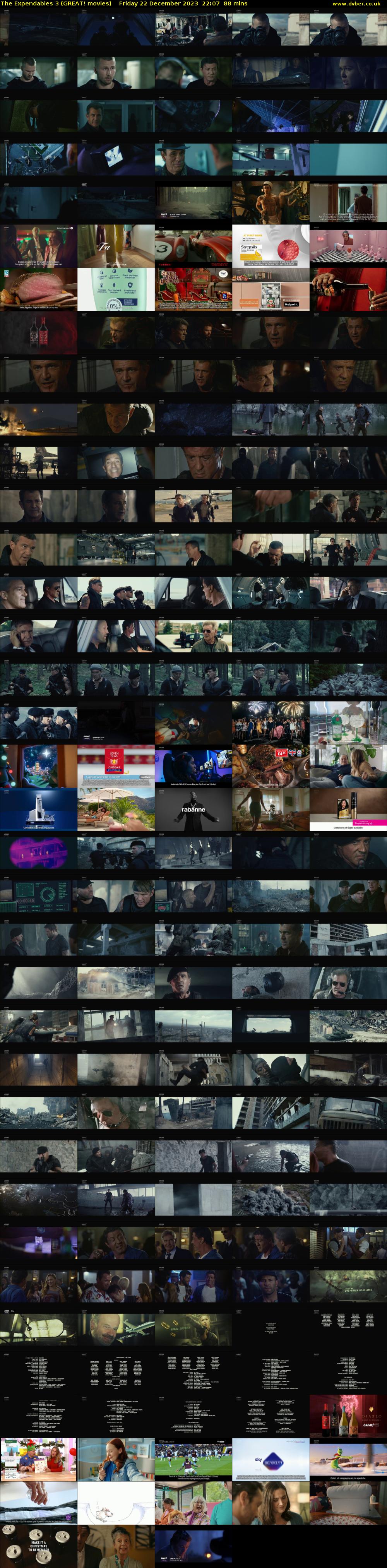 The Expendables 3 (GREAT! movies) Friday 22 December 2023 22:07 - 23:35