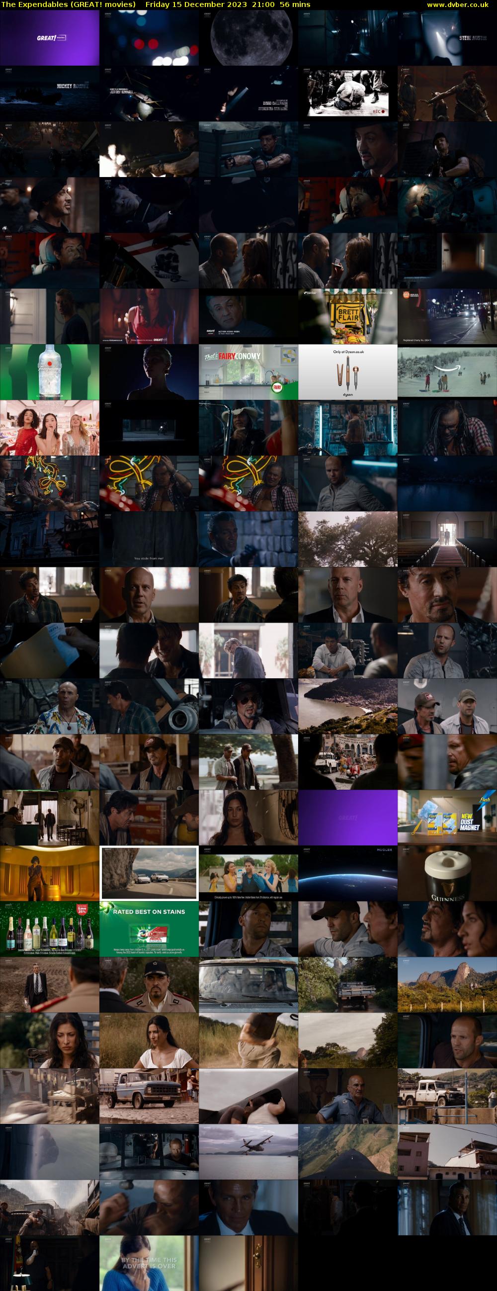 The Expendables (GREAT! movies) Friday 15 December 2023 21:00 - 21:56