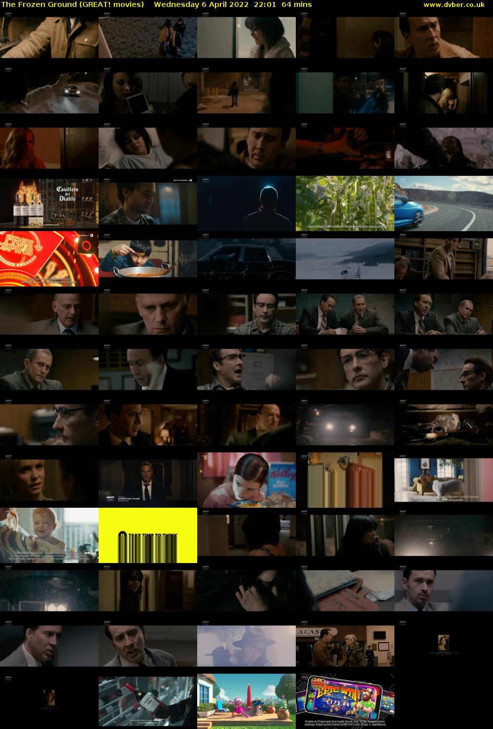 The Frozen Ground (GREAT! movies) Wednesday 6 April 2022 22:01 - 23:05
