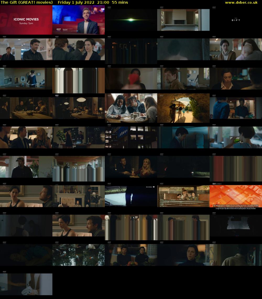 The Gift (GREAT! movies) Friday 1 July 2022 21:00 - 21:55