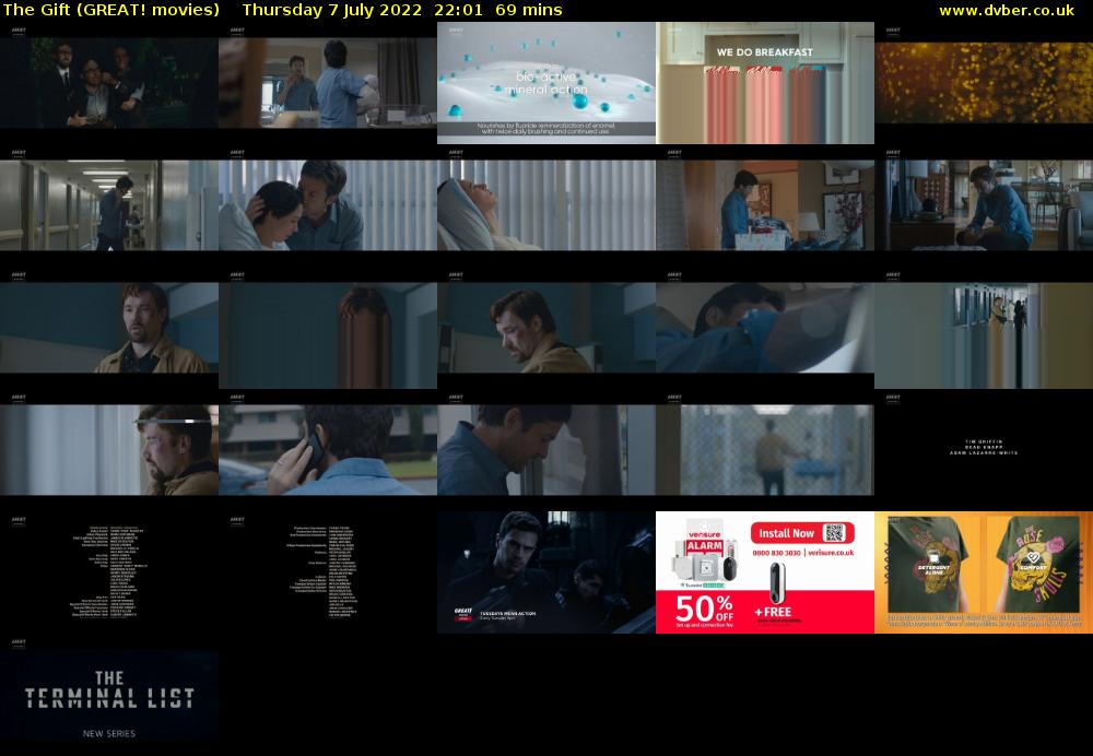 The Gift (GREAT! movies) Thursday 7 July 2022 22:01 - 23:10
