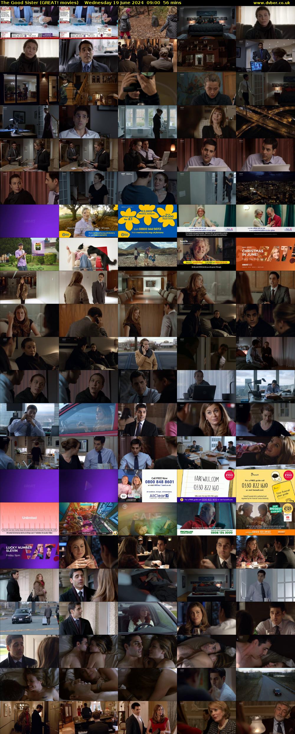 The Good Sister (GREAT! movies) Wednesday 19 June 2024 09:00 - 09:56
