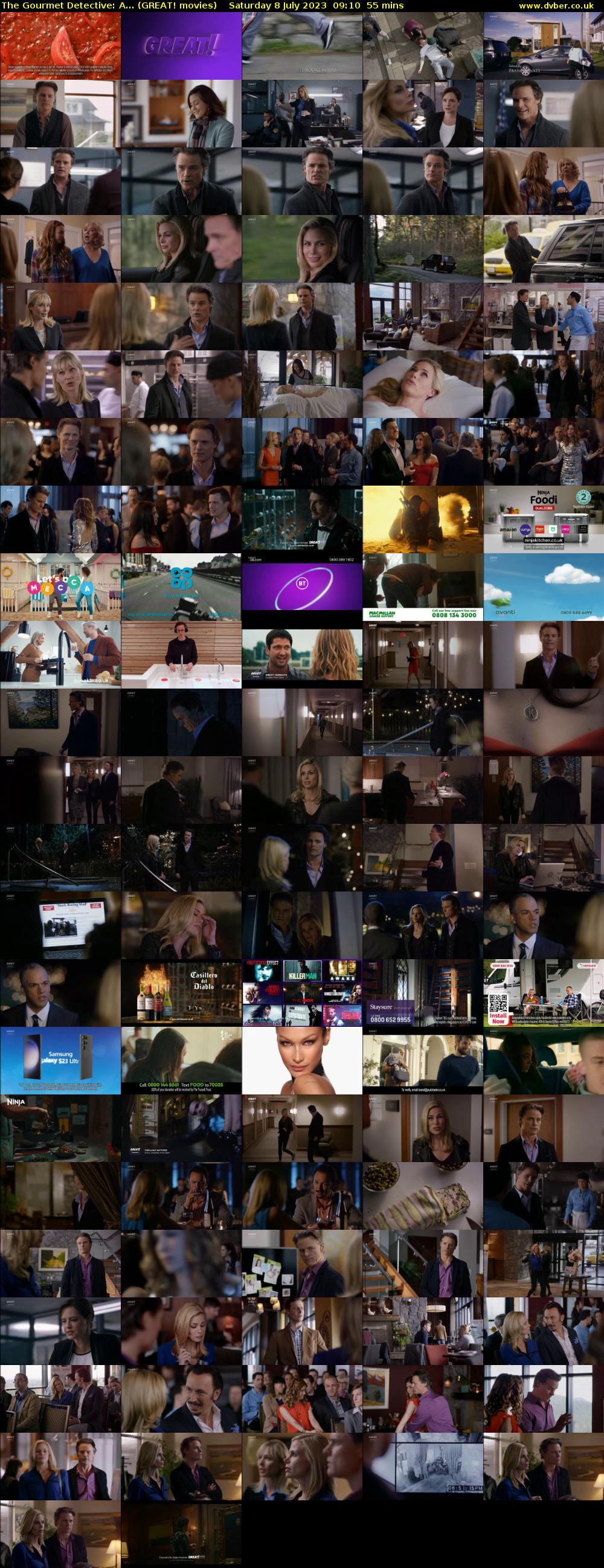 The Gourmet Detective: A... (GREAT! movies) Saturday 8 July 2023 09:10 - 10:05