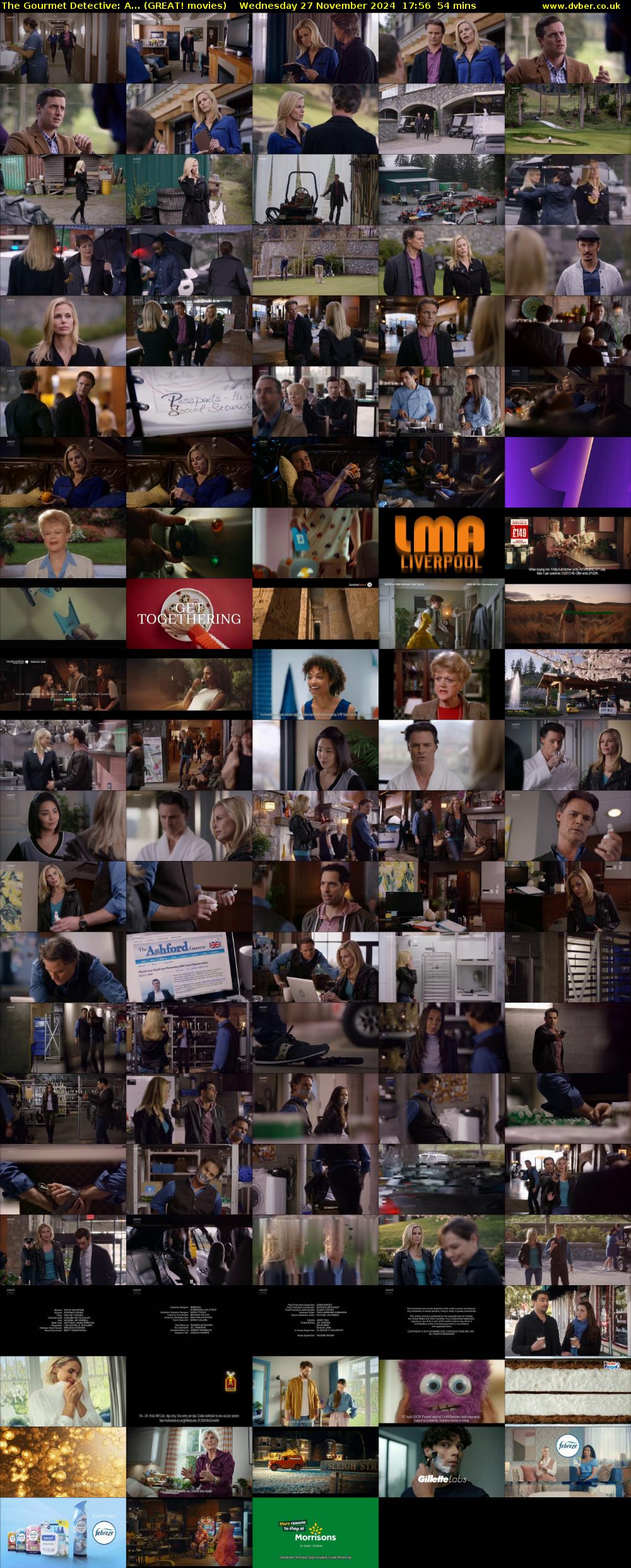 The Gourmet Detective: A... (GREAT! movies) Wednesday 27 November 2024 17:56 - 18:50