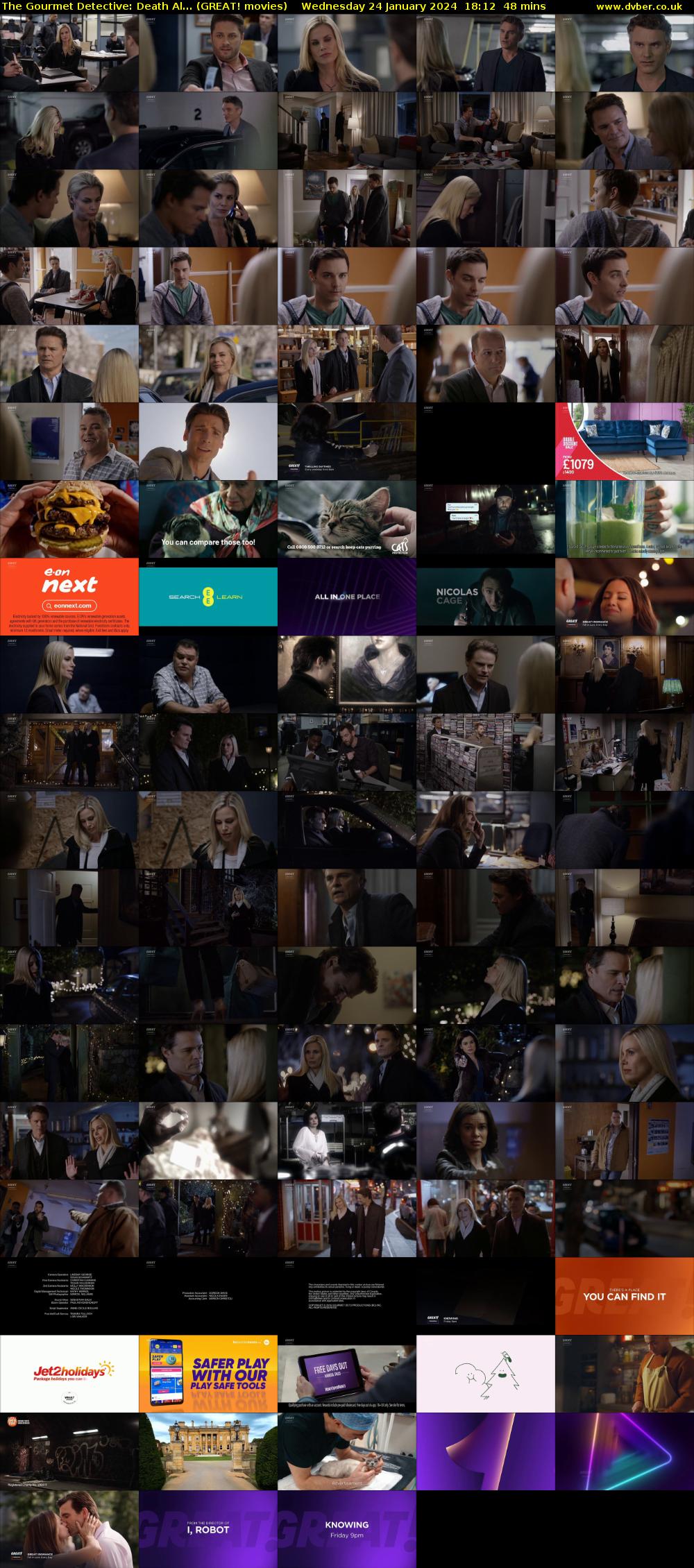 The Gourmet Detective: Death Al... (GREAT! movies) Wednesday 24 January 2024 18:12 - 19:00
