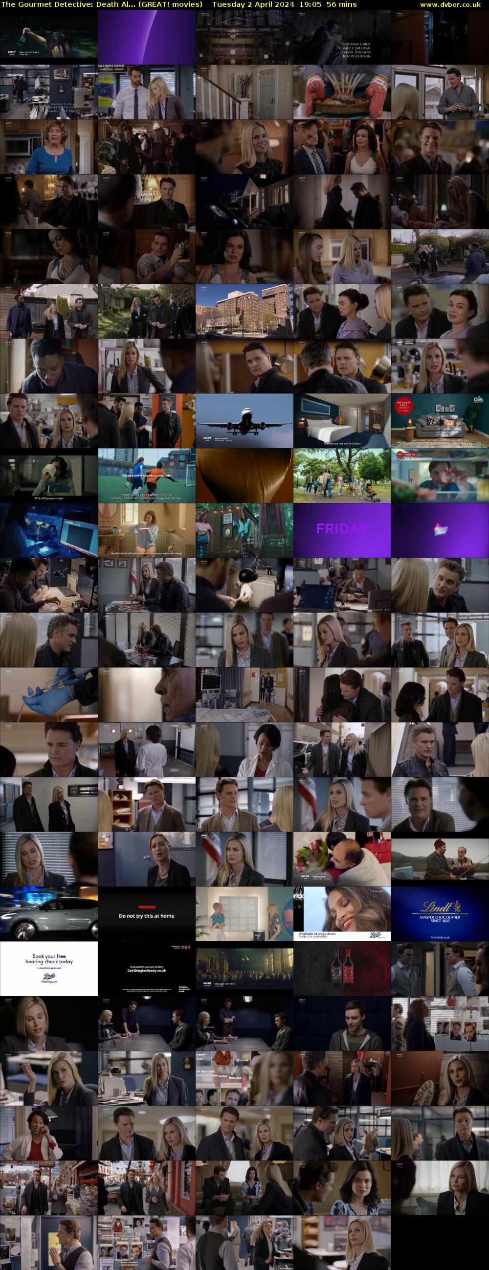 The Gourmet Detective: Death Al... (GREAT! movies) Tuesday 2 April 2024 19:05 - 20:01