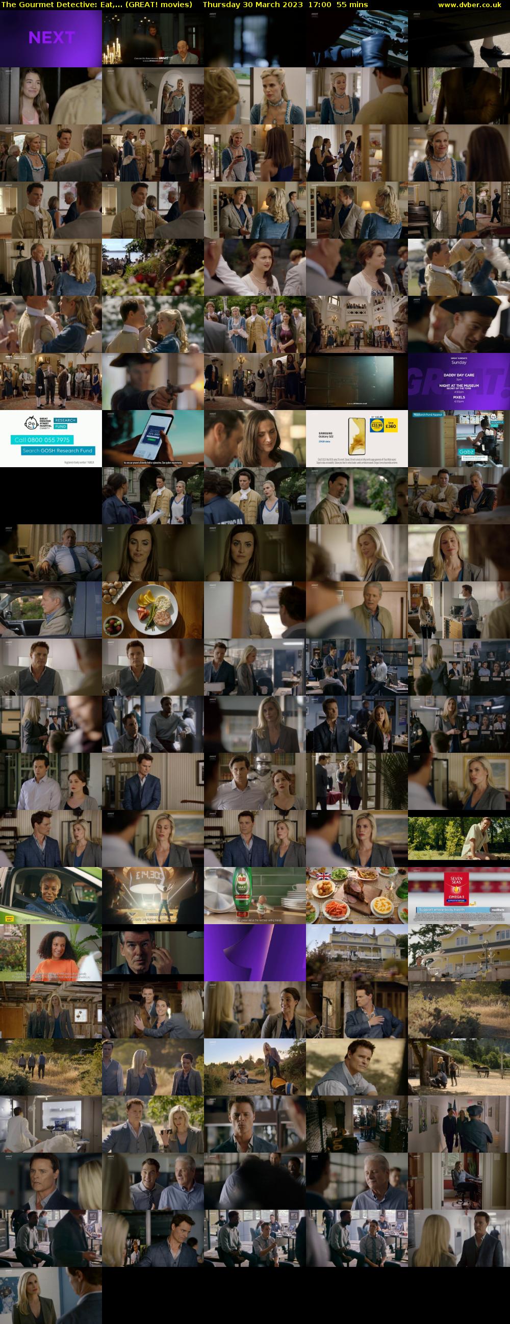 The Gourmet Detective: Eat,... (GREAT! movies) Thursday 30 March 2023 17:00 - 17:55