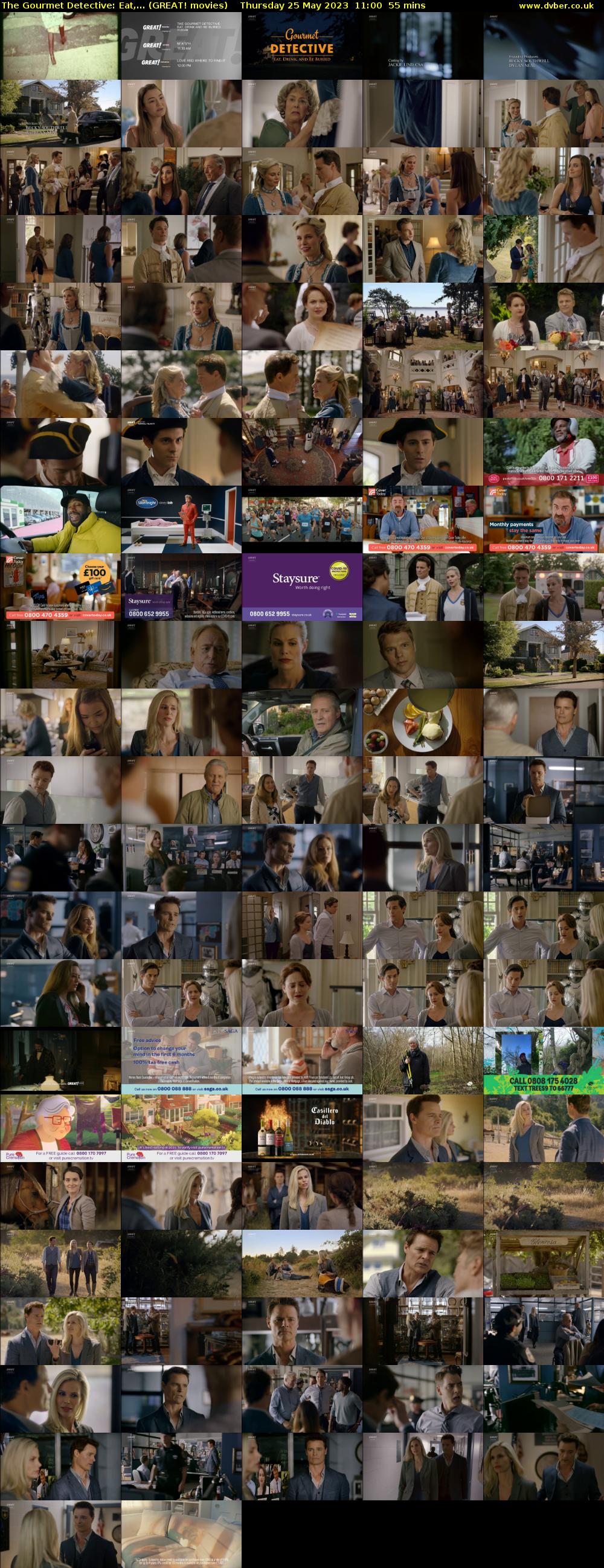 The Gourmet Detective: Eat,... (GREAT! movies) Thursday 25 May 2023 11:00 - 11:55