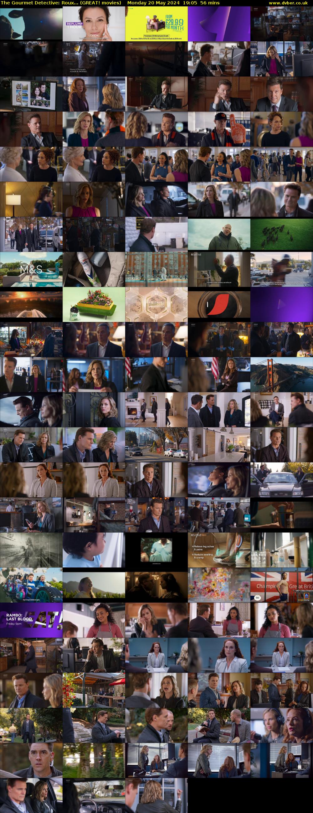 The Gourmet Detective: Roux... (GREAT! movies) Monday 20 May 2024 19:05 - 20:01