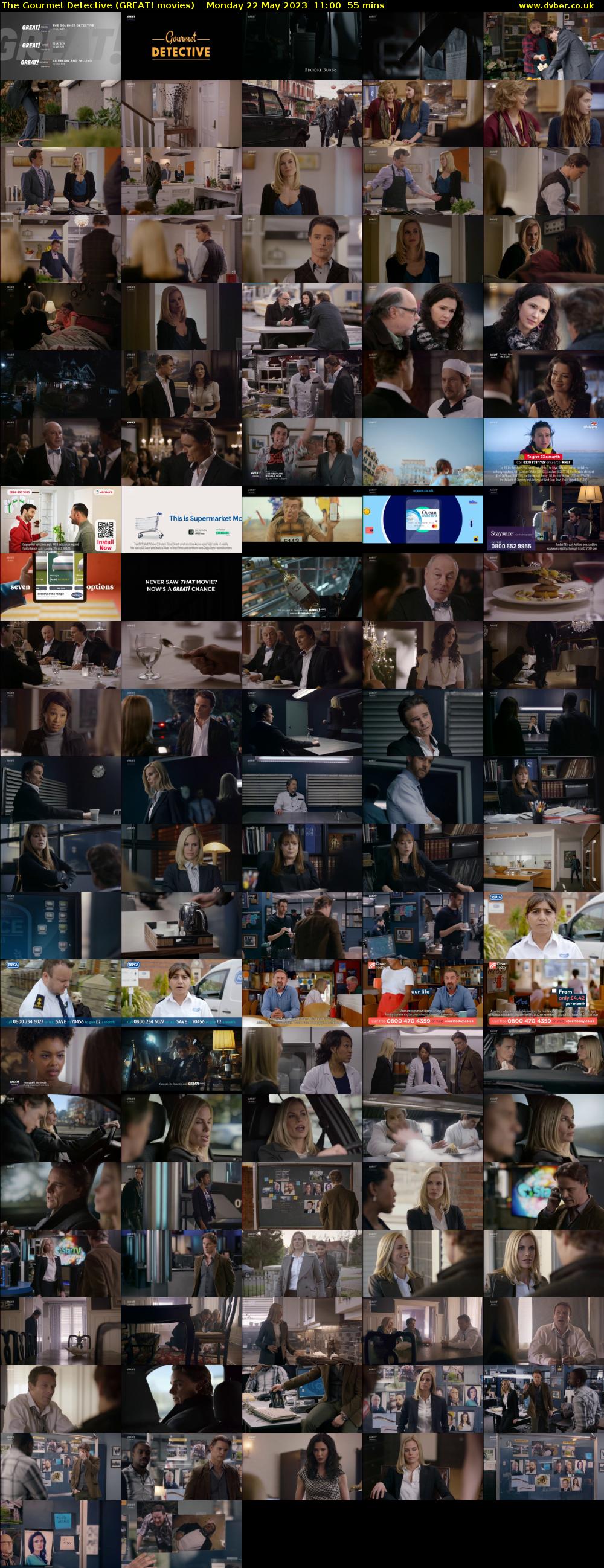 The Gourmet Detective (GREAT! movies) Monday 22 May 2023 11:00 - 11:55