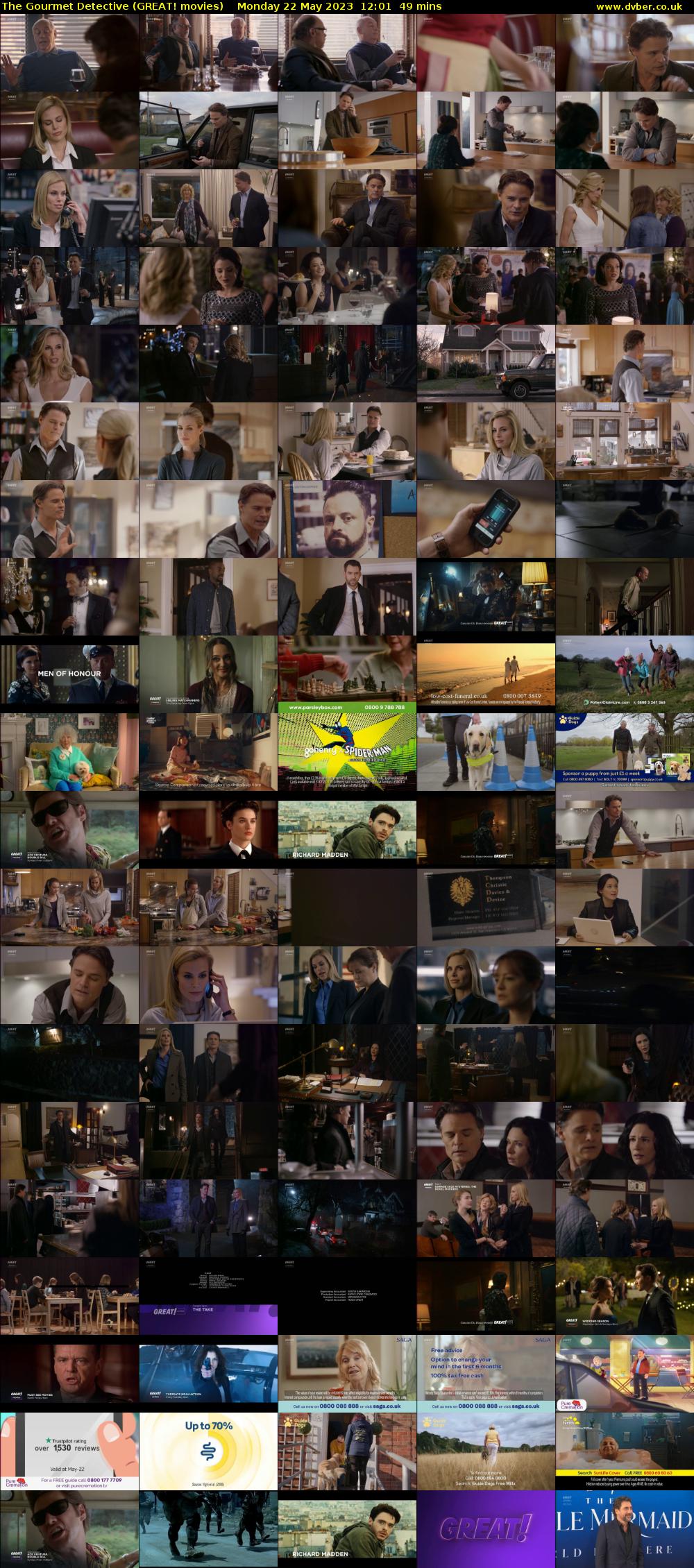 The Gourmet Detective (GREAT! movies) Monday 22 May 2023 12:01 - 12:50
