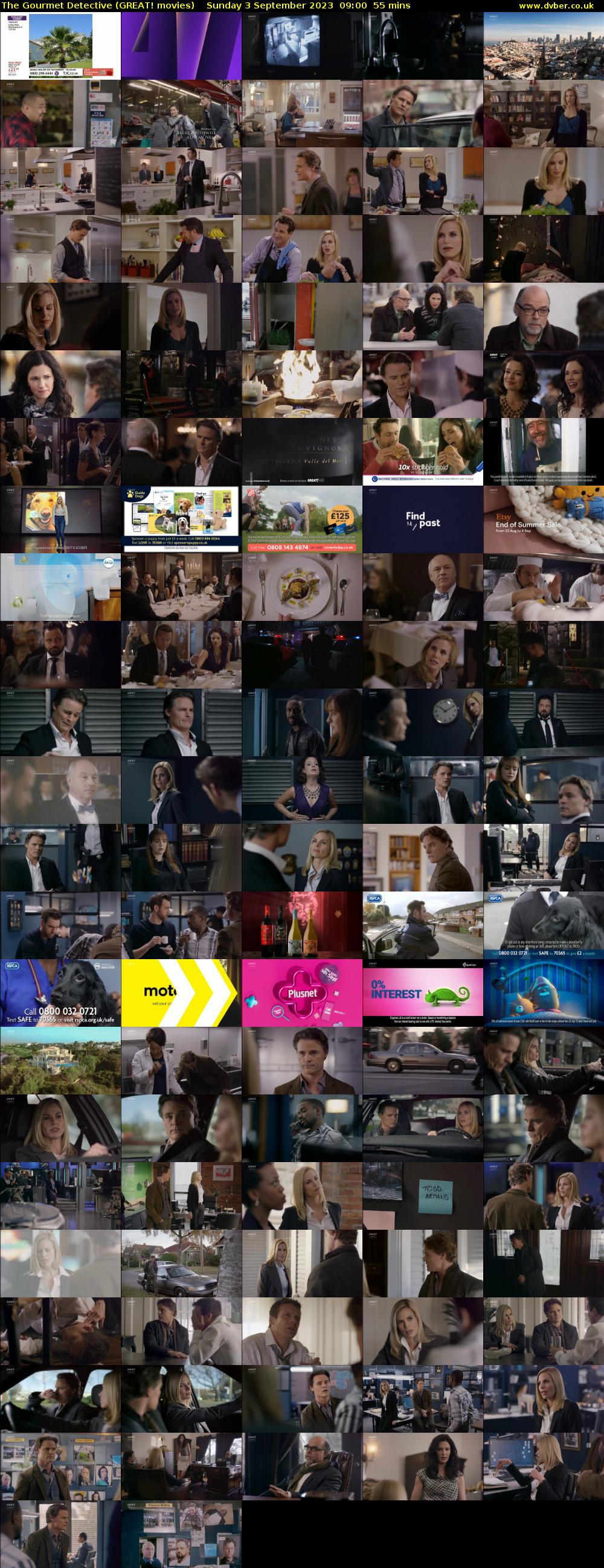 The Gourmet Detective (GREAT! movies) Sunday 3 September 2023 09:00 - 09:55
