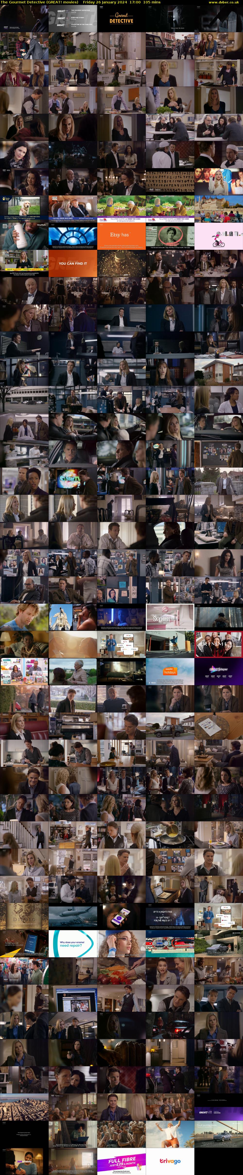 The Gourmet Detective (GREAT! movies) Friday 26 January 2024 17:00 - 18:45