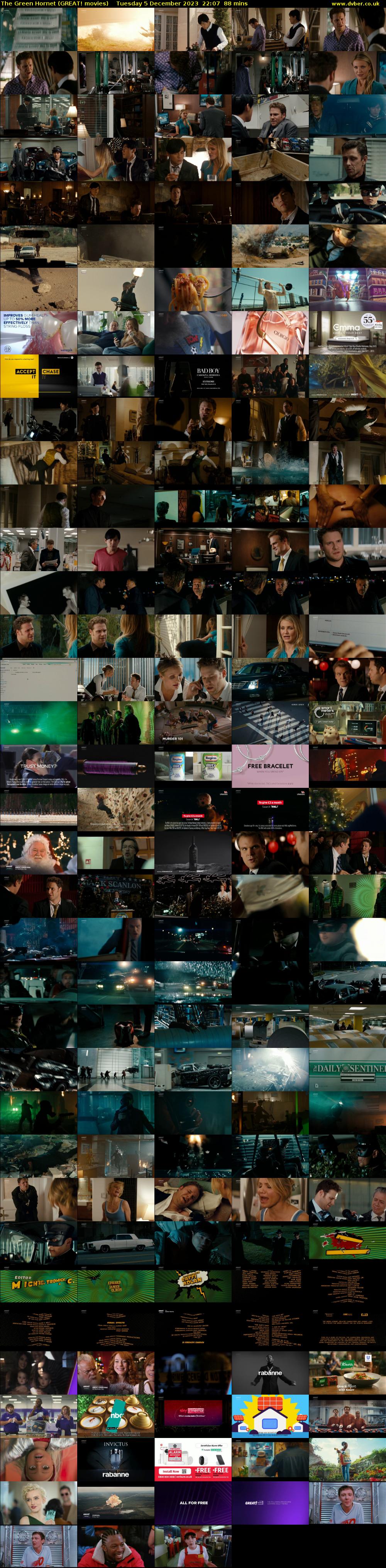 The Green Hornet (GREAT! movies) Tuesday 5 December 2023 22:07 - 23:35