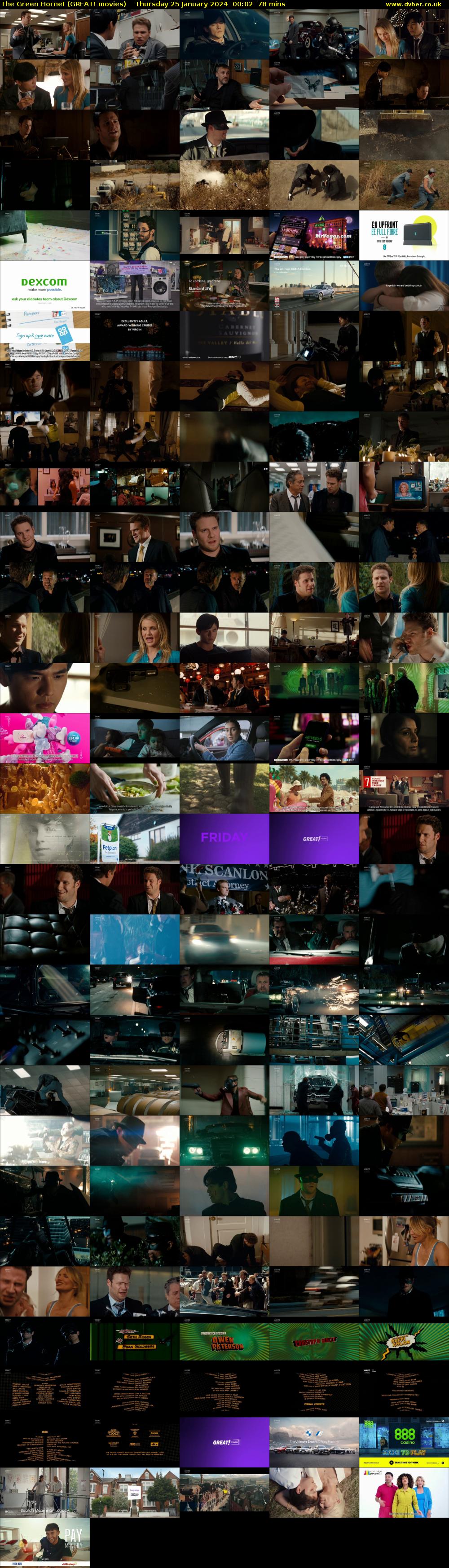 The Green Hornet (GREAT! movies) Thursday 25 January 2024 00:02 - 01:20