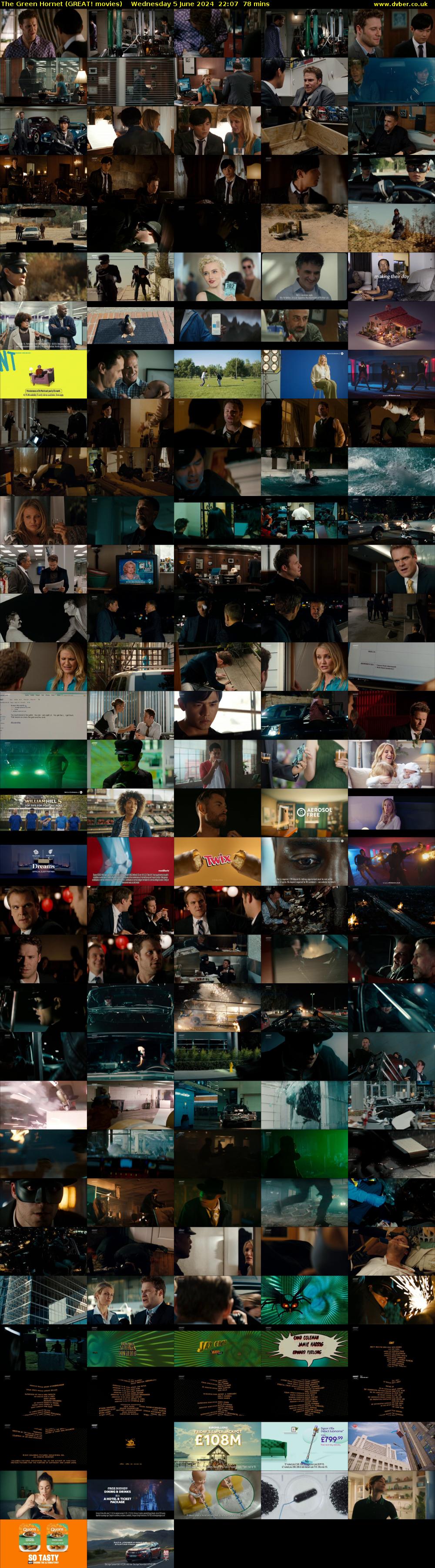 The Green Hornet (GREAT! movies) Wednesday 5 June 2024 22:07 - 23:25