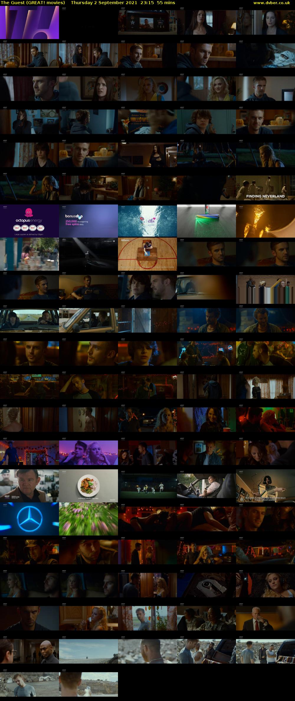 The Guest (GREAT! movies) Thursday 2 September 2021 23:15 - 00:10