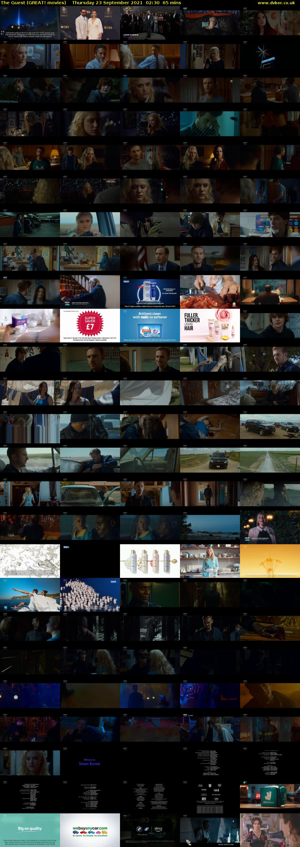 The Guest (GREAT! movies) Thursday 23 September 2021 02:30 - 03:35