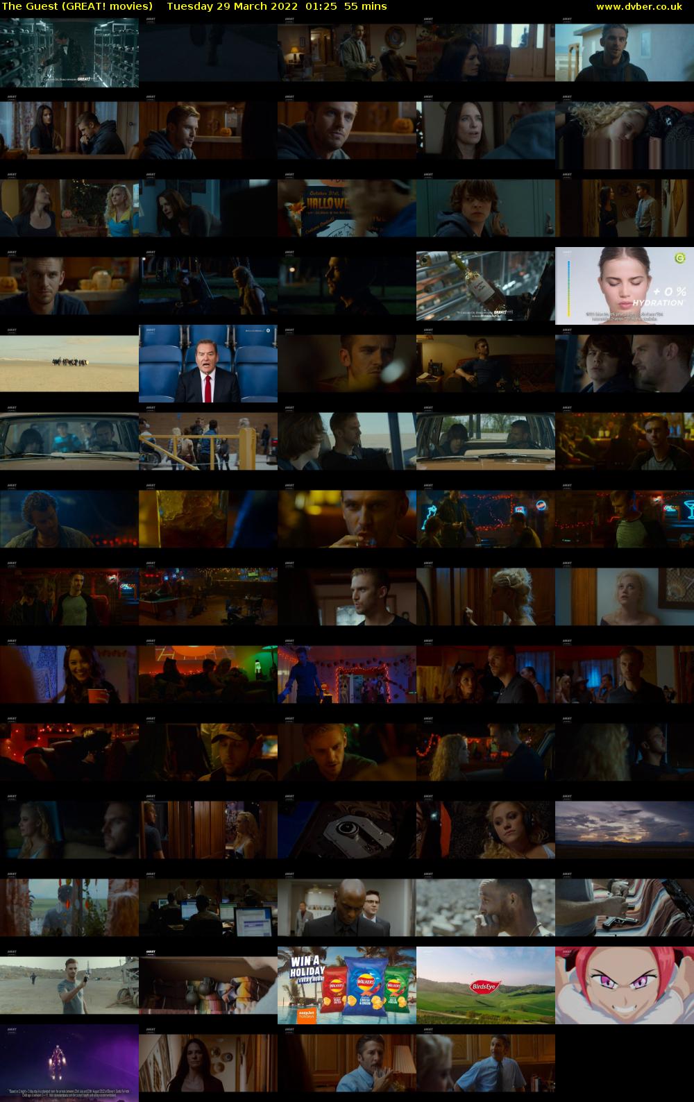 The Guest (GREAT! movies) Tuesday 29 March 2022 01:25 - 02:20
