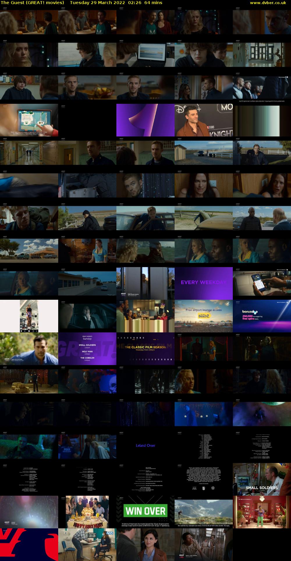 The Guest (GREAT! movies) Tuesday 29 March 2022 02:26 - 03:30