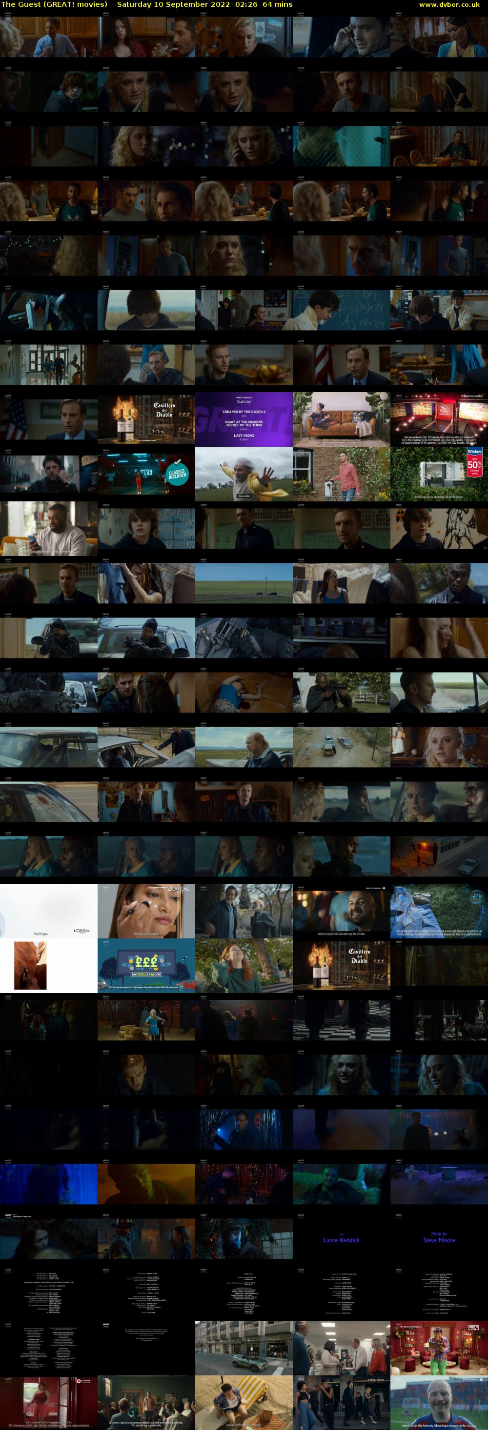 The Guest (GREAT! movies) Saturday 10 September 2022 02:26 - 03:30