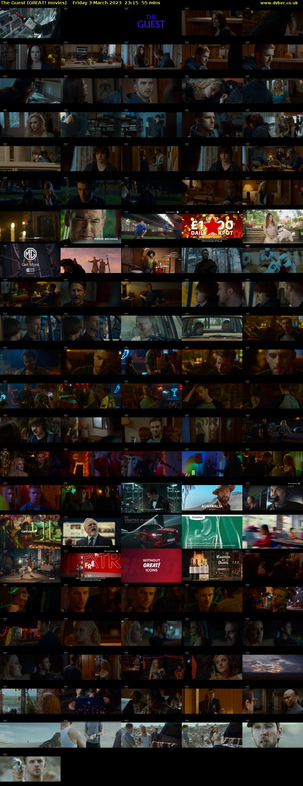 The Guest (GREAT! movies) Friday 3 March 2023 23:15 - 00:10