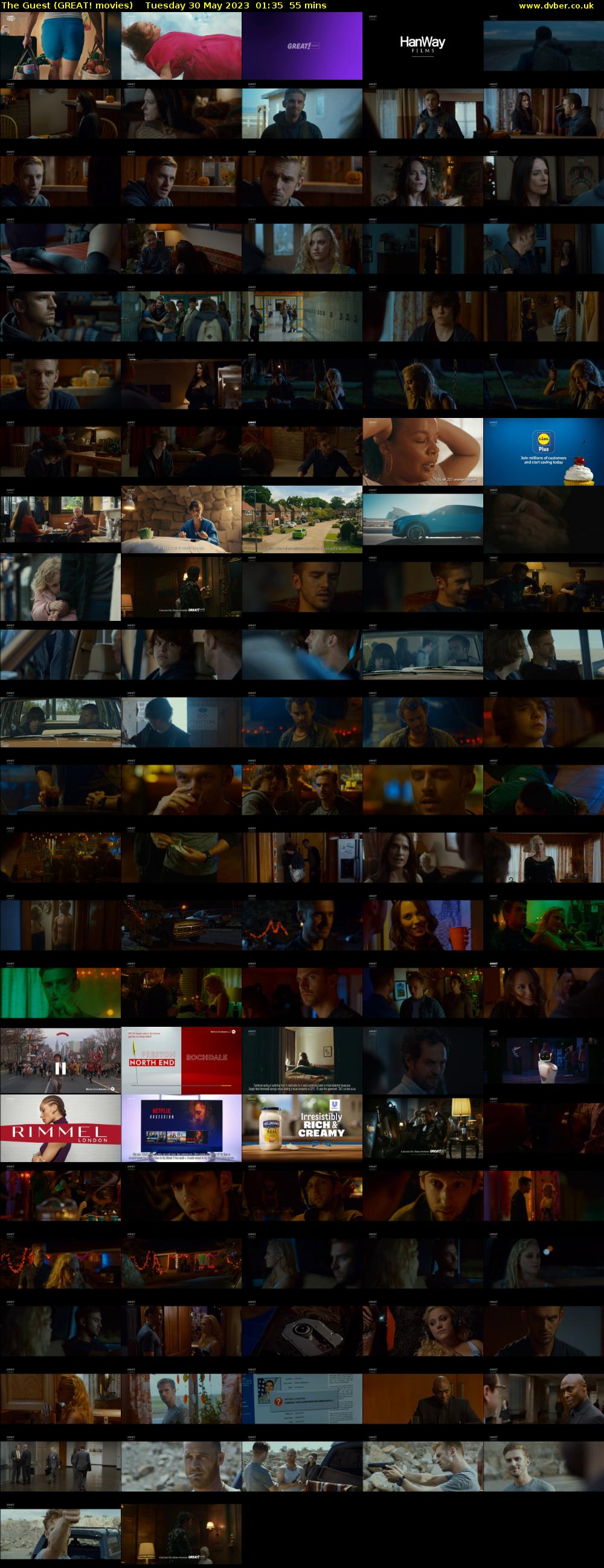 The Guest (GREAT! movies) Tuesday 30 May 2023 01:35 - 02:30