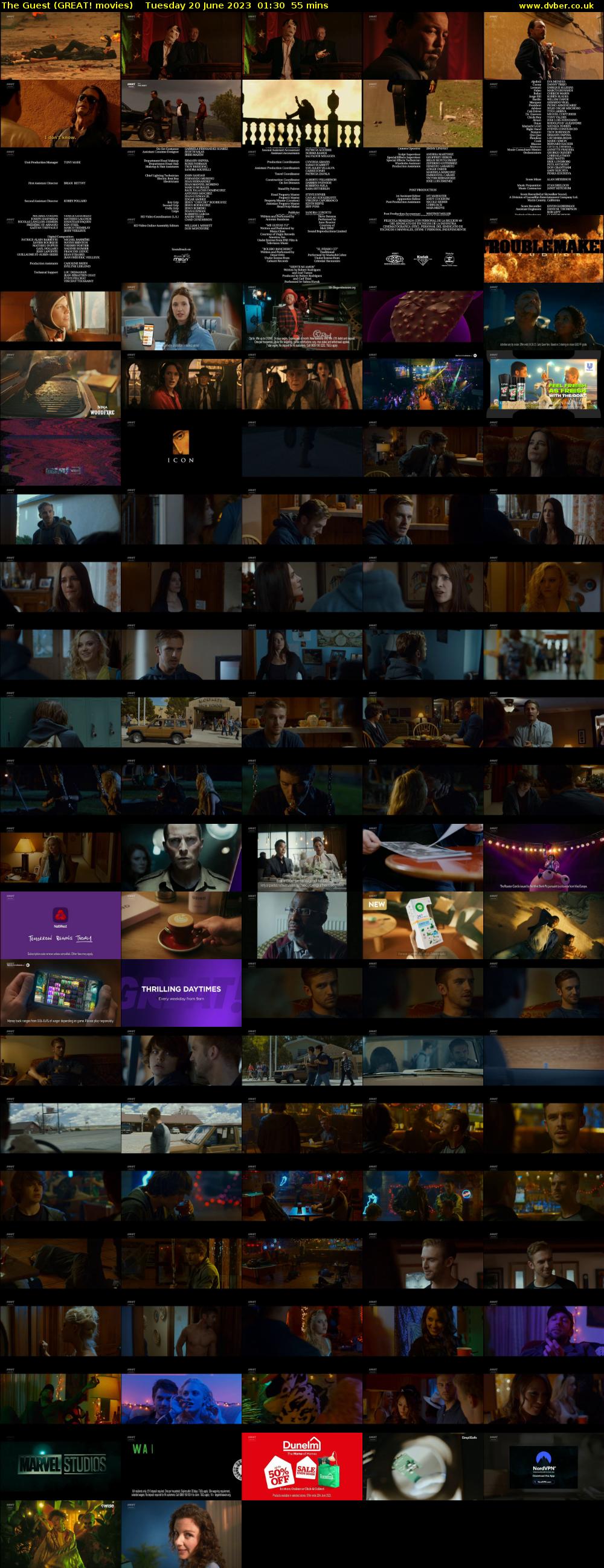 The Guest (GREAT! movies) Tuesday 20 June 2023 01:30 - 02:25