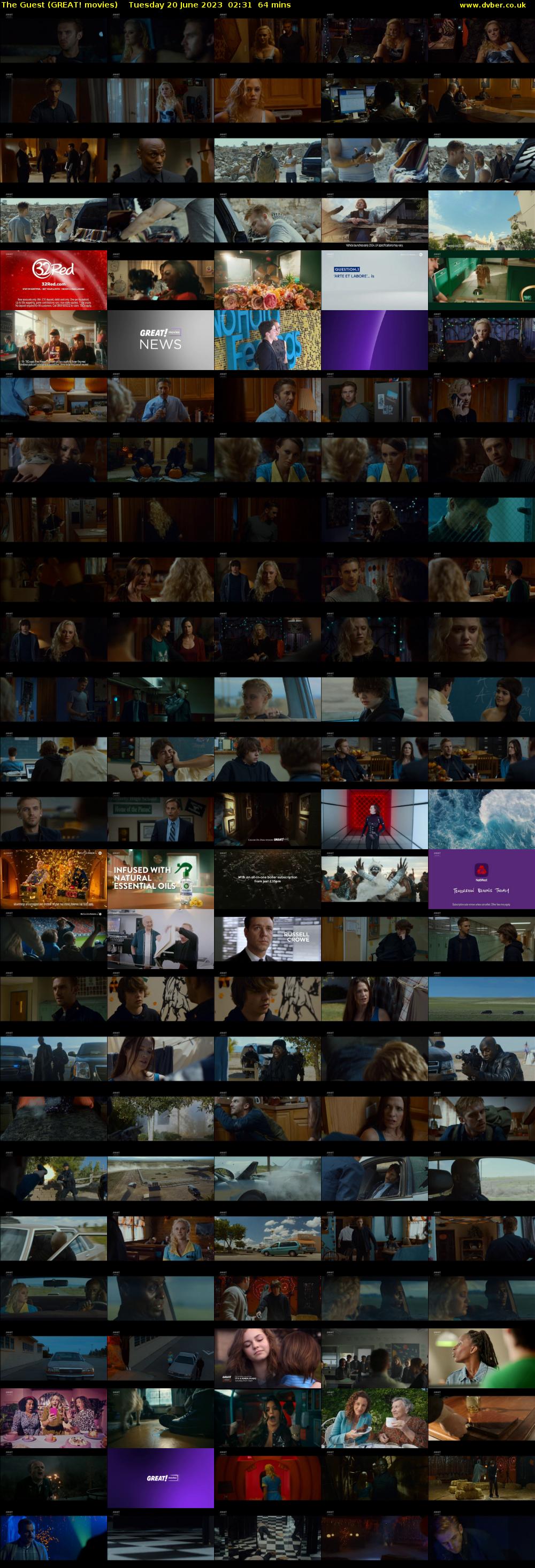 The Guest (GREAT! movies) Tuesday 20 June 2023 02:31 - 03:35