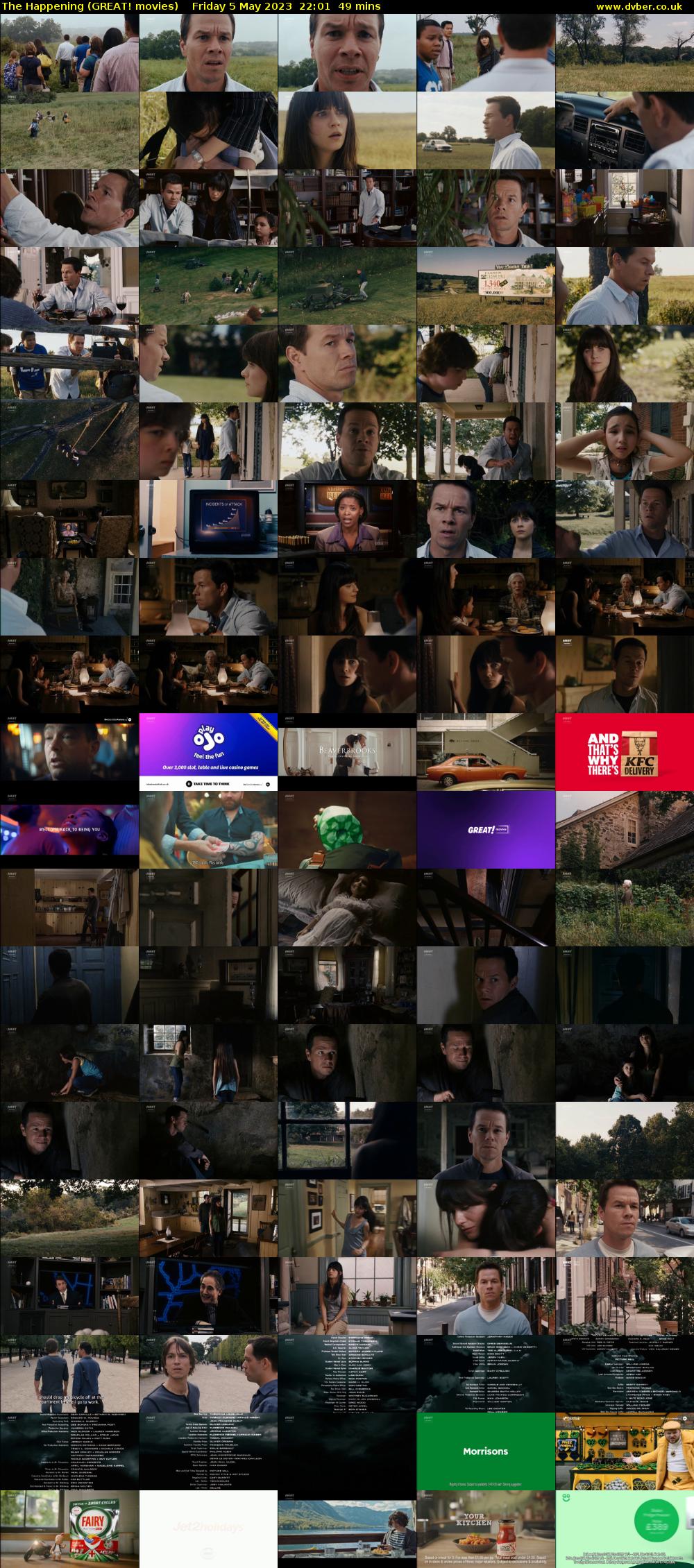 The Happening (GREAT! movies) Friday 5 May 2023 22:01 - 22:50