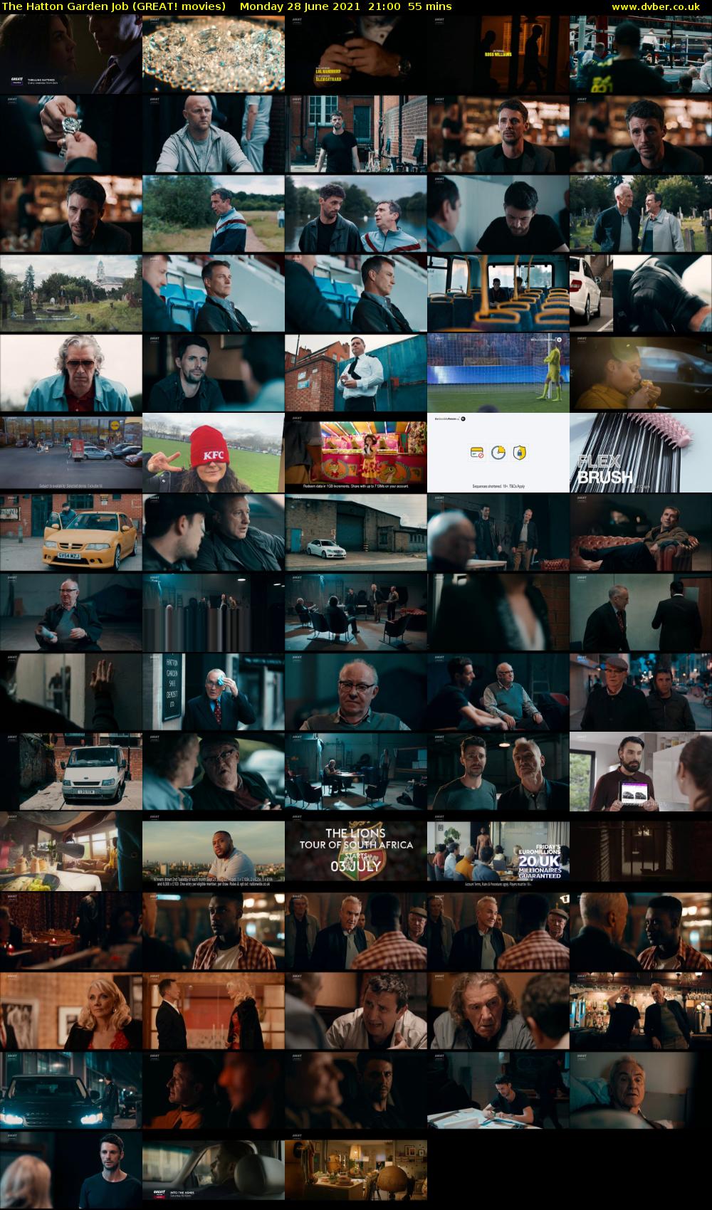 The Hatton Garden Job (GREAT! movies) Monday 28 June 2021 21:00 - 21:55
