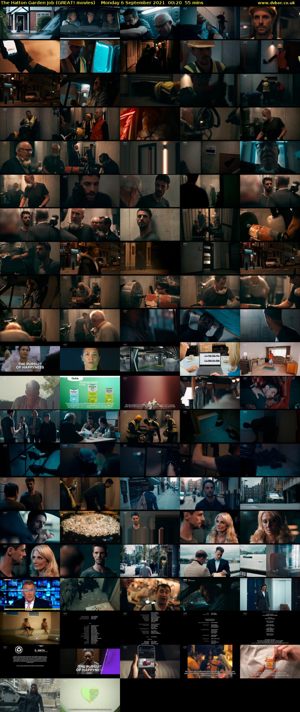 The Hatton Garden Job (GREAT! movies) Monday 6 September 2021 00:20 - 01:15