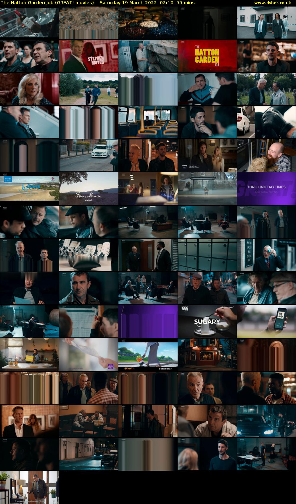 The Hatton Garden Job (GREAT! movies) Saturday 19 March 2022 02:10 - 03:05