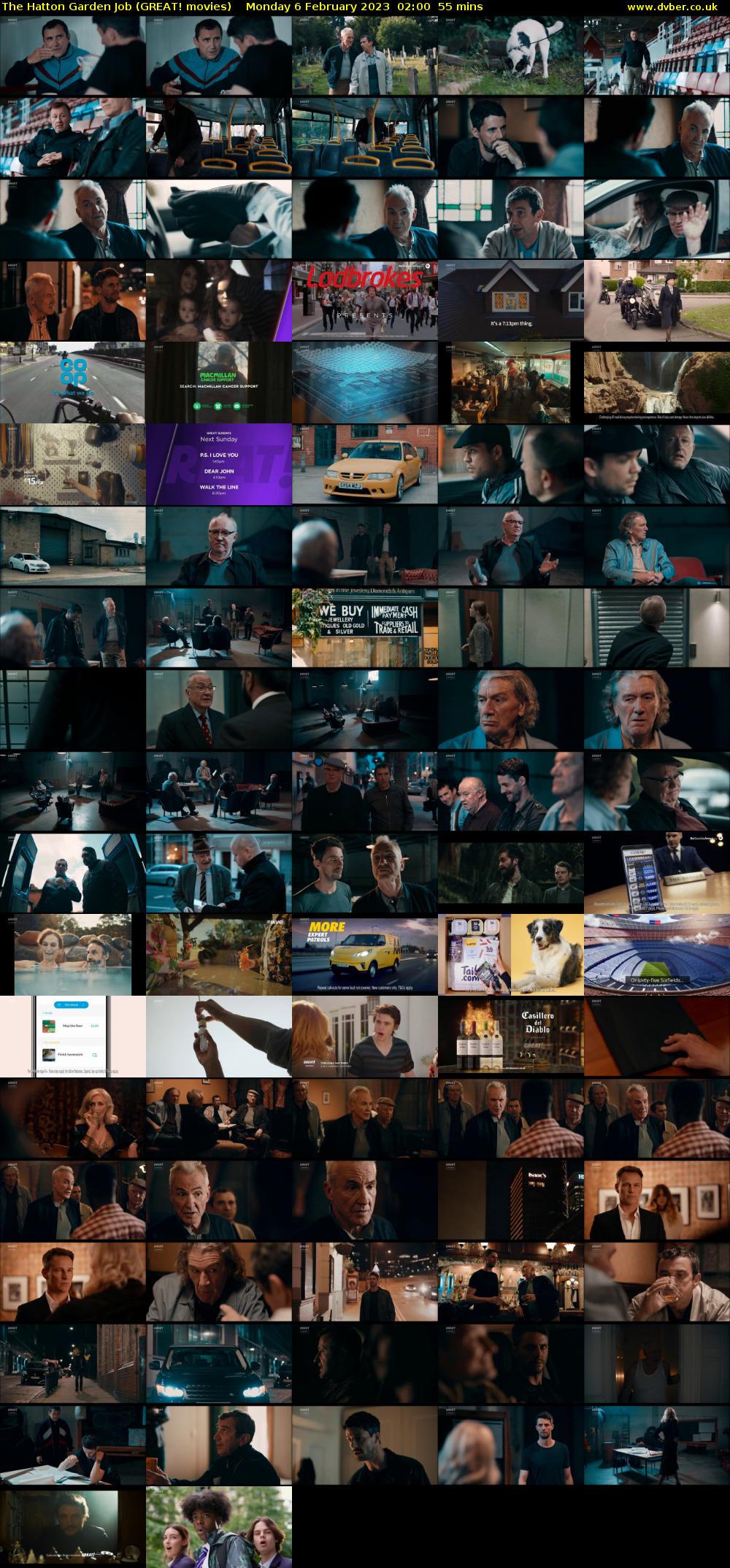 The Hatton Garden Job (GREAT! movies) Monday 6 February 2023 02:00 - 02:55