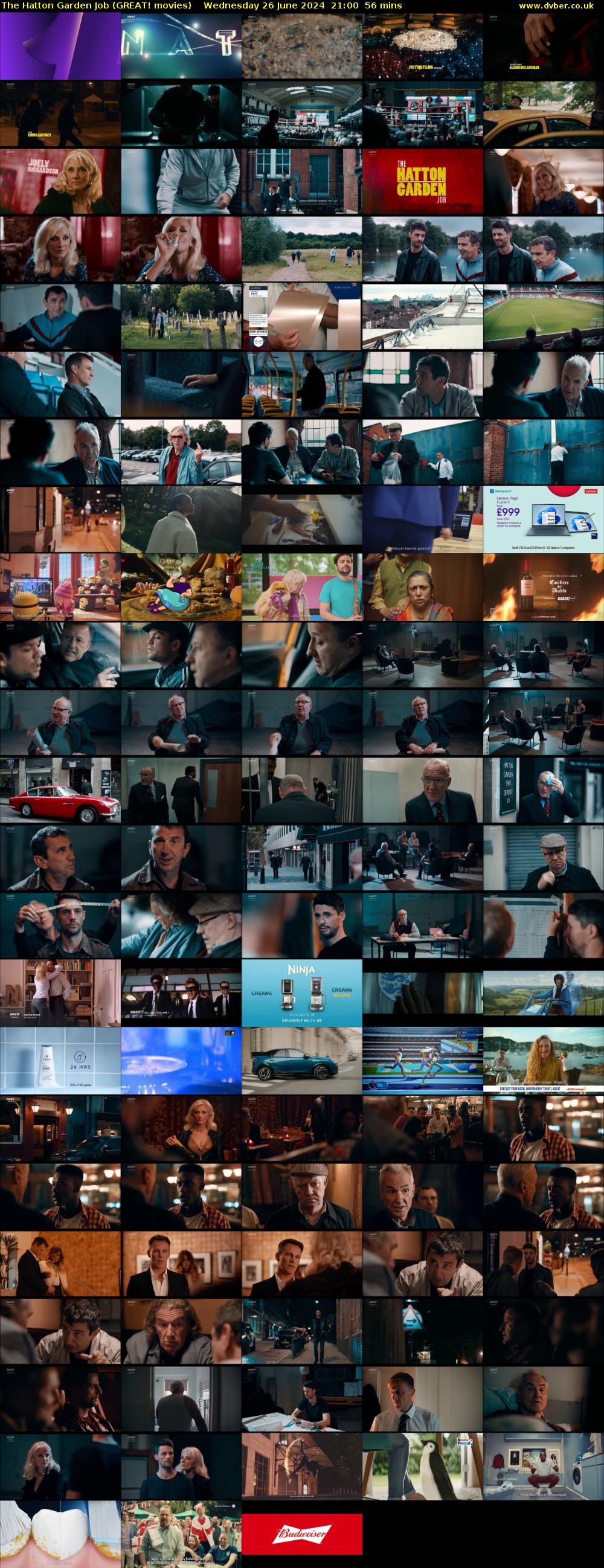The Hatton Garden Job (GREAT! movies) Wednesday 26 June 2024 21:00 - 21:56