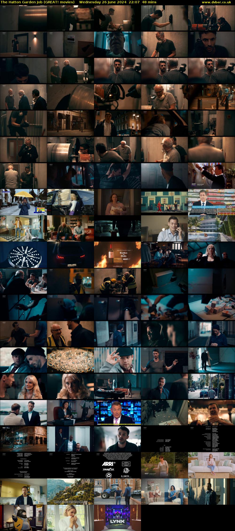 The Hatton Garden Job (GREAT! movies) Wednesday 26 June 2024 22:07 - 22:55