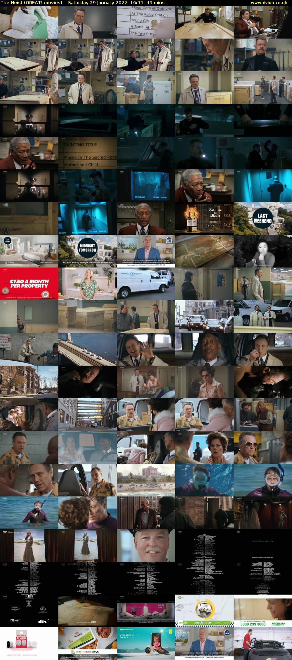 The Heist (GREAT! movies) Saturday 29 January 2022 16:11 - 17:00