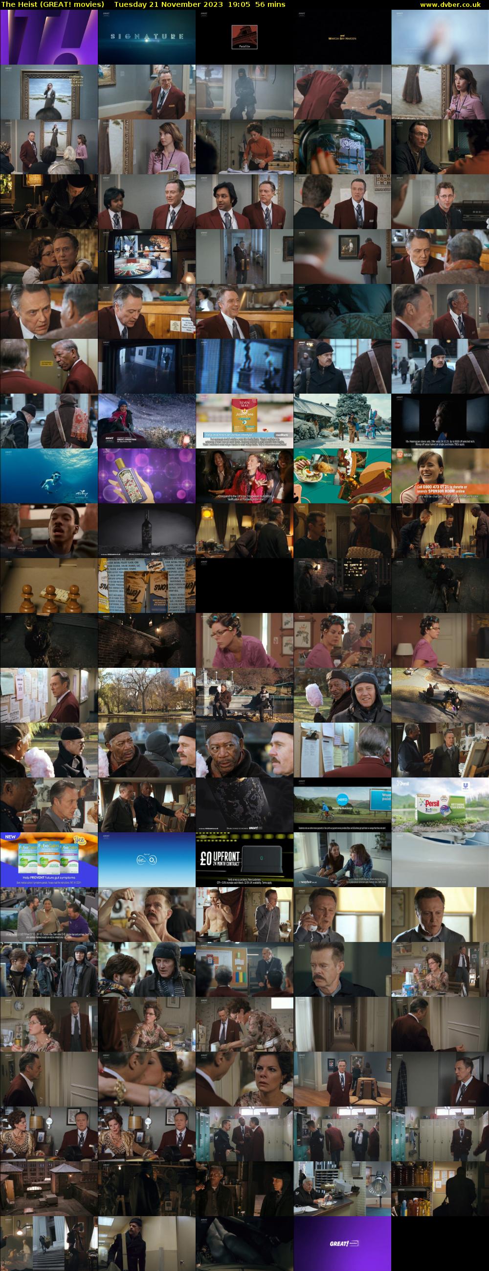 The Heist (GREAT! movies) Tuesday 21 November 2023 19:05 - 20:01