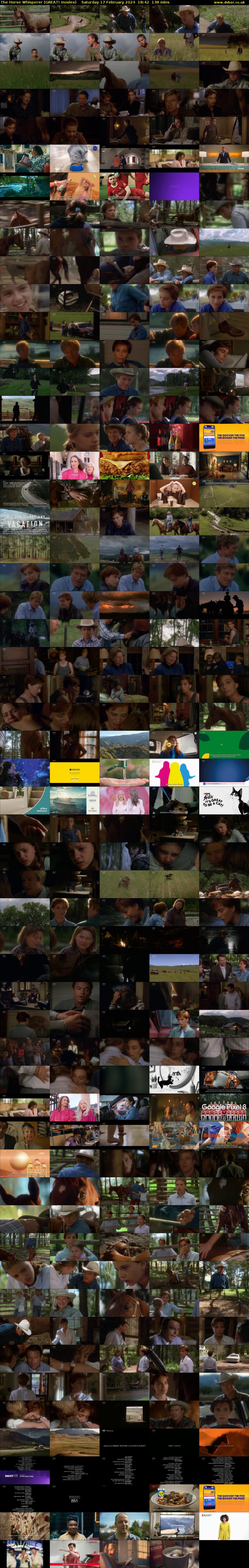 The Horse Whisperer (GREAT! movies) Saturday 17 February 2024 18:42 - 21:00