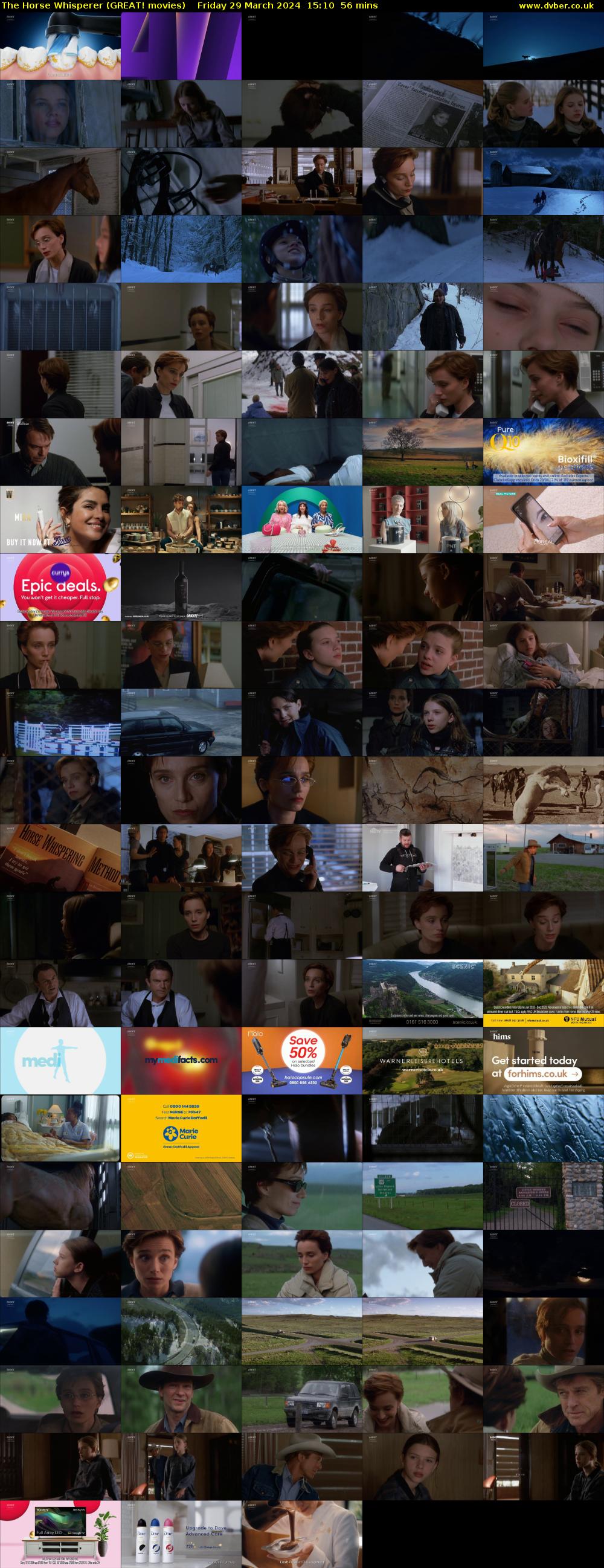 The Horse Whisperer (GREAT! movies) Friday 29 March 2024 15:10 - 16:06