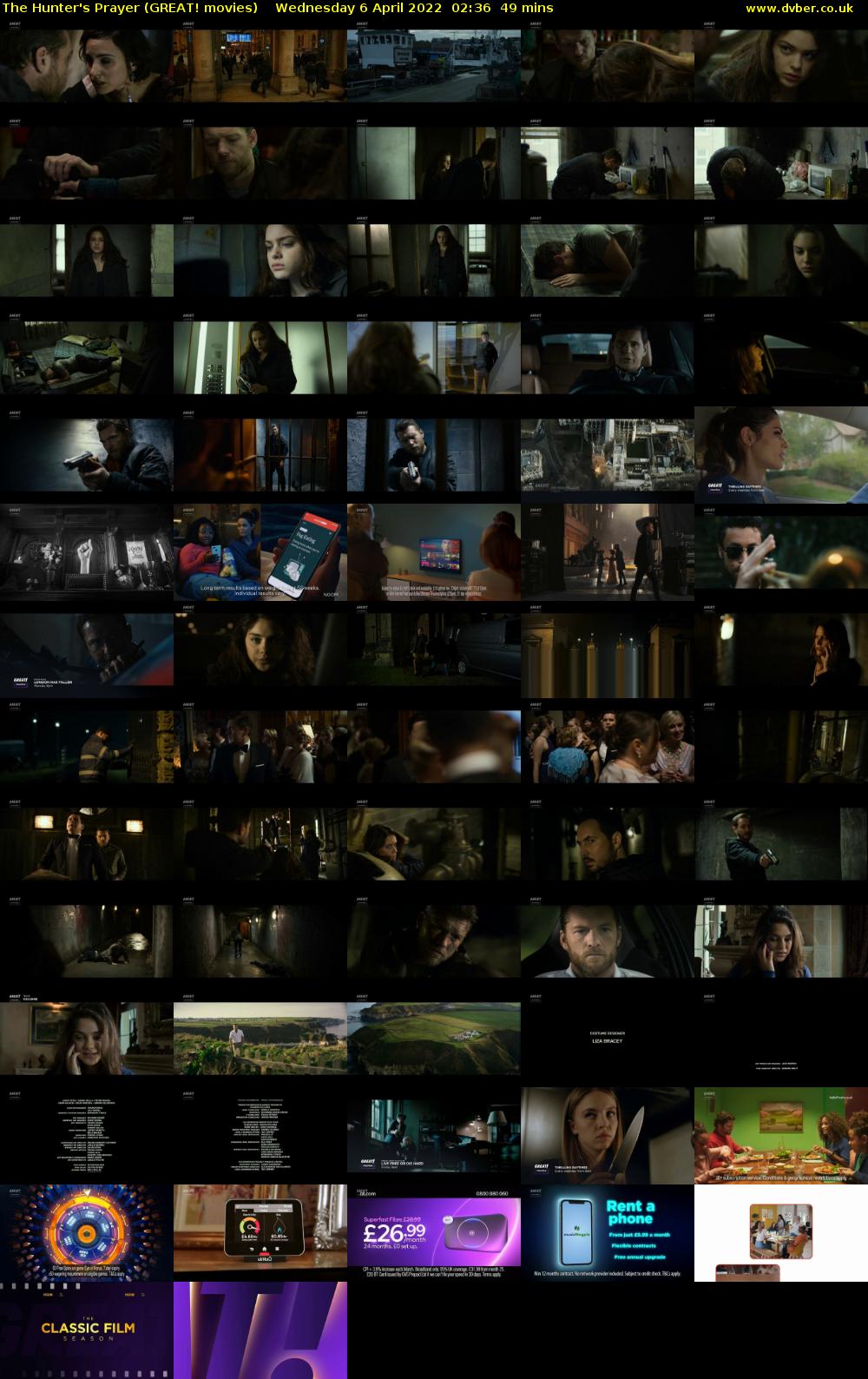 The Hunter's Prayer (GREAT! movies) Wednesday 6 April 2022 02:36 - 03:25