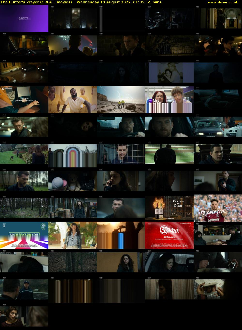 The Hunter's Prayer (GREAT! movies) Wednesday 10 August 2022 01:35 - 02:30
