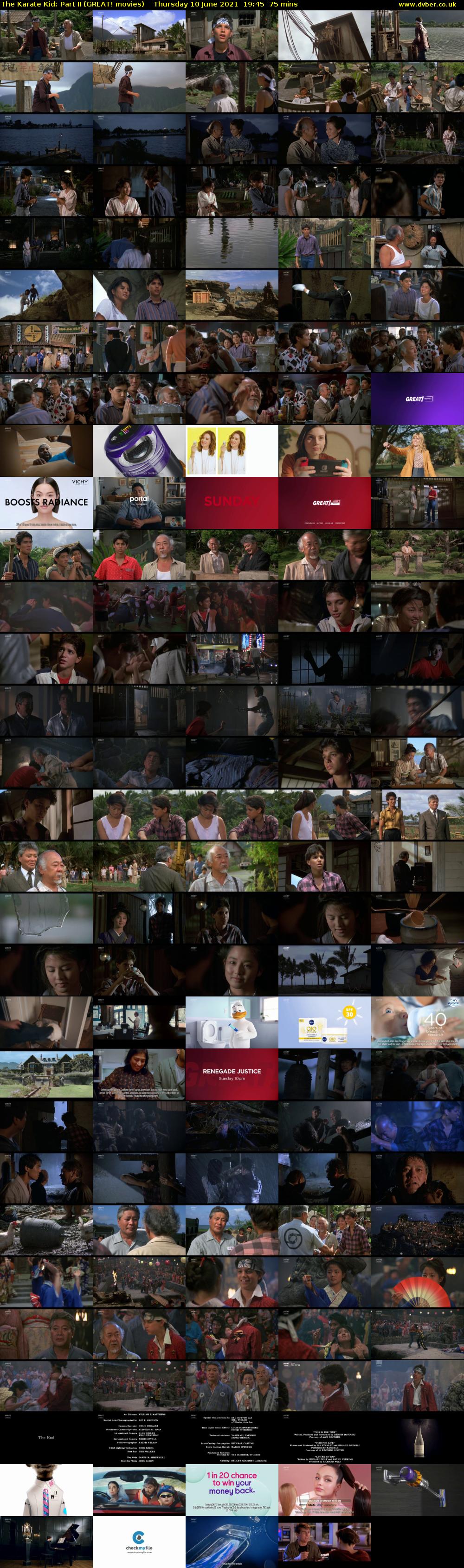 The Karate Kid: Part II (GREAT! movies) Thursday 10 June 2021 19:45 - 21:00