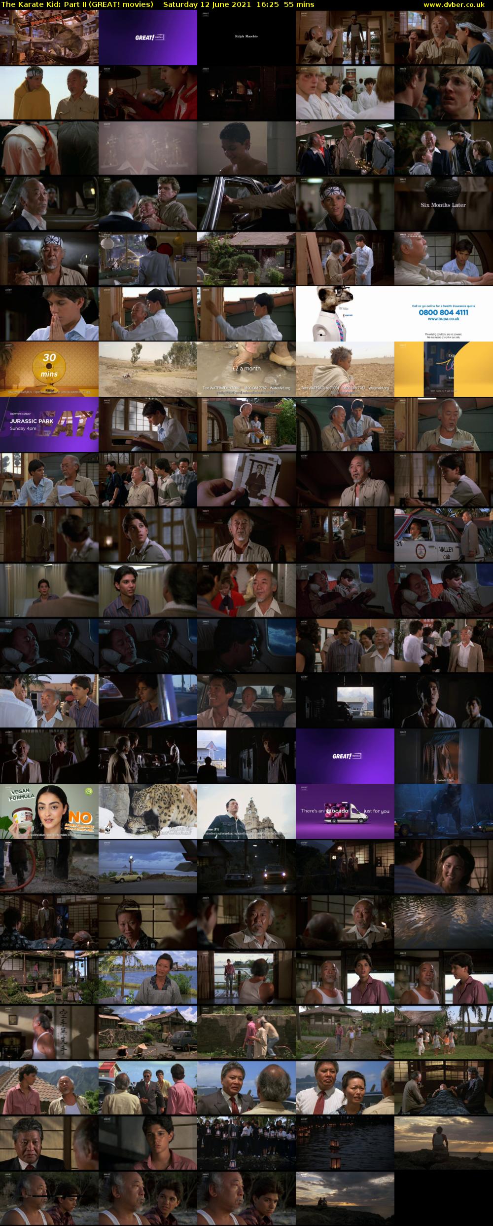 The Karate Kid: Part II (GREAT! movies) Saturday 12 June 2021 16:25 - 17:20