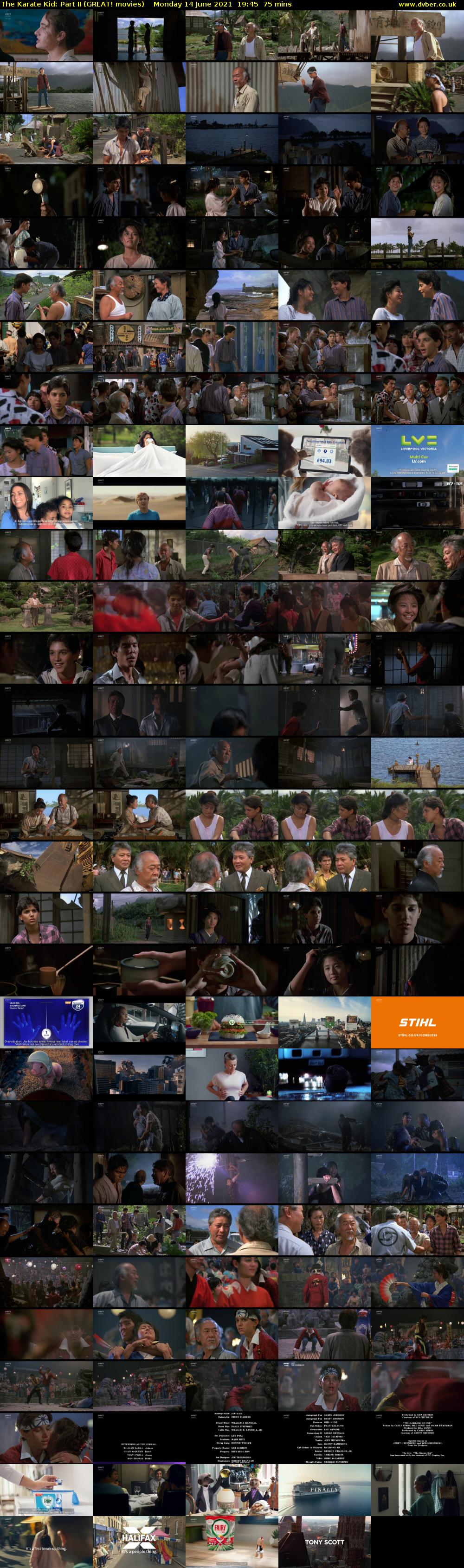 The Karate Kid: Part II (GREAT! movies) Monday 14 June 2021 19:45 - 21:00
