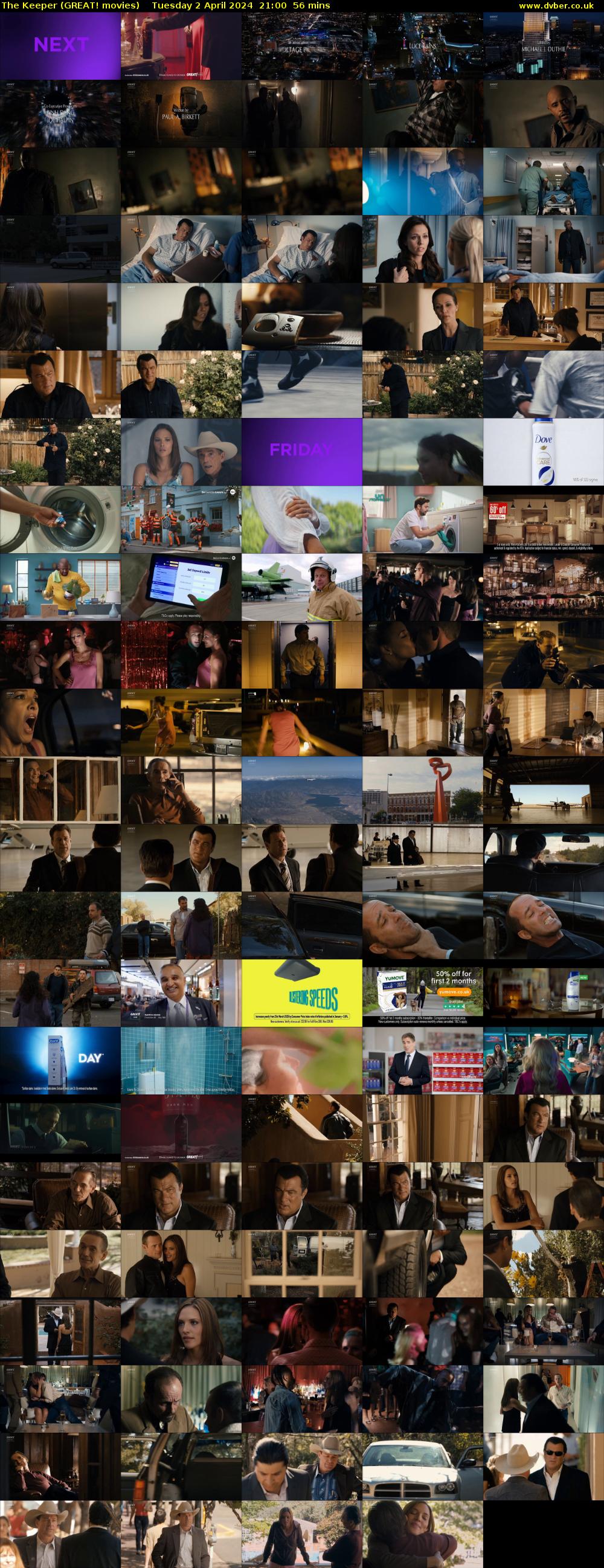 The Keeper (GREAT! movies) Tuesday 2 April 2024 21:00 - 21:56