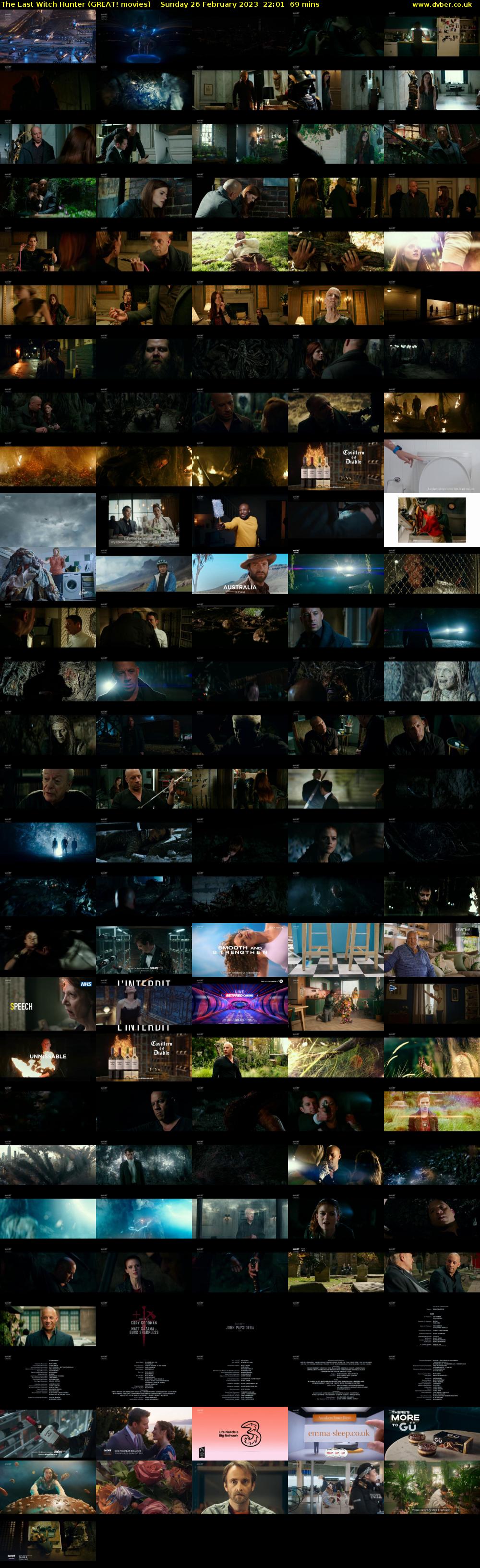 The Last Witch Hunter (GREAT! movies) Sunday 26 February 2023 22:01 - 23:10