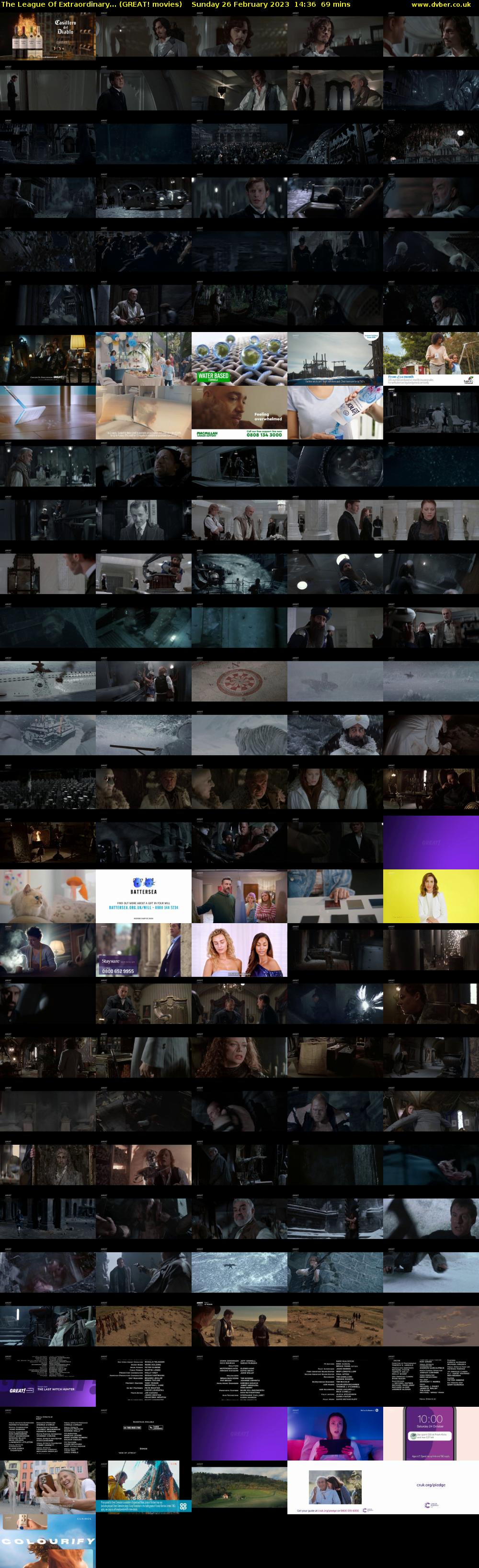 The League Of Extraordinary... (GREAT! movies) Sunday 26 February 2023 14:36 - 15:45