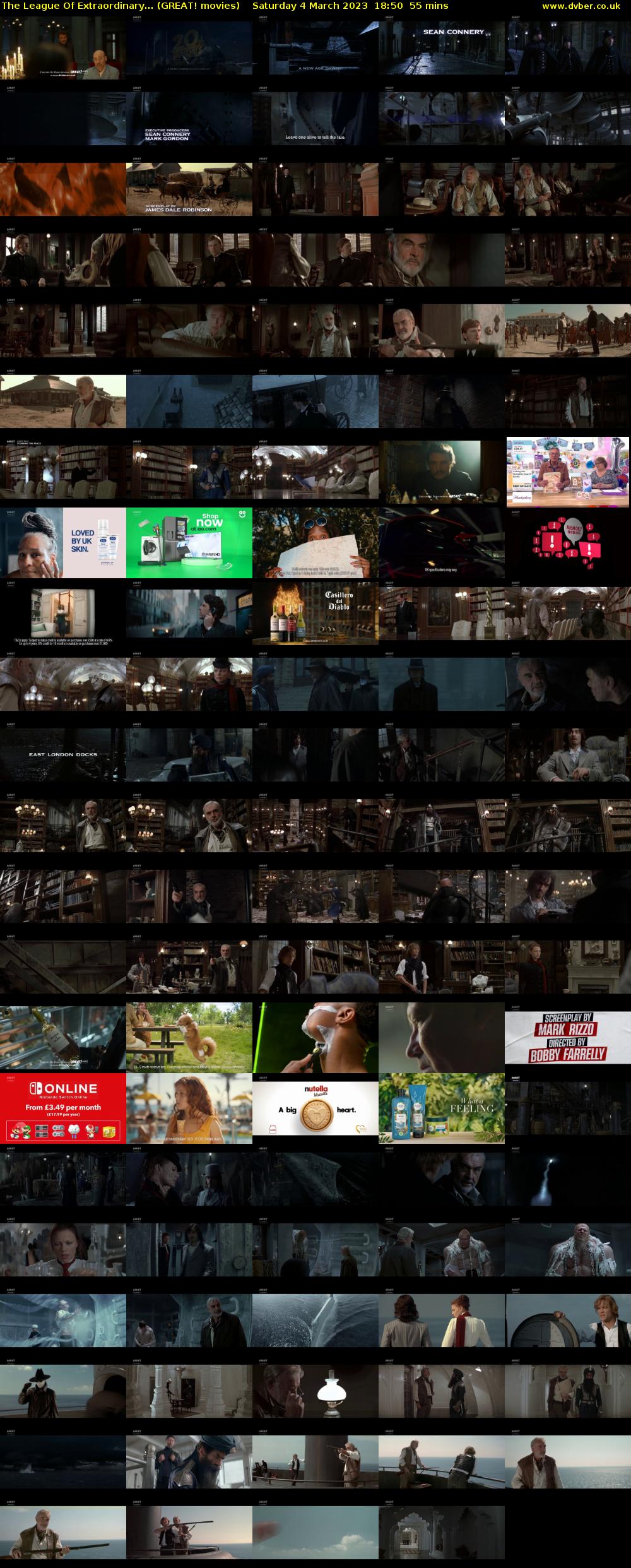 The League Of Extraordinary... (GREAT! movies) Saturday 4 March 2023 18:50 - 19:45
